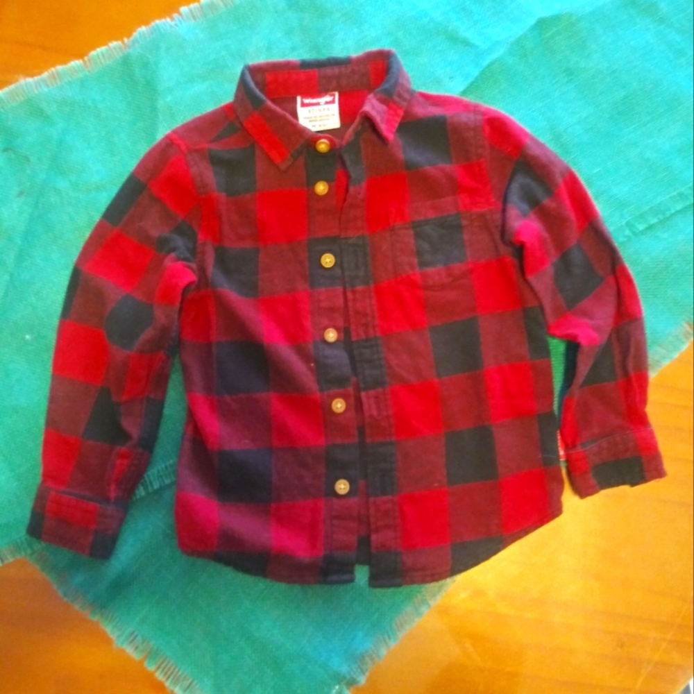 Boys Wrangler Flannel